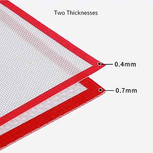 40x50/40X60 CM Large Silicone Pastry Mats Dough Silicon Cooking Baking Mat