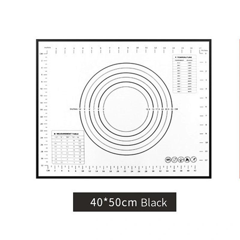 40x50/40X60 CM Large Silicone Pastry Mats Dough Silicon Cooking Baking Mat